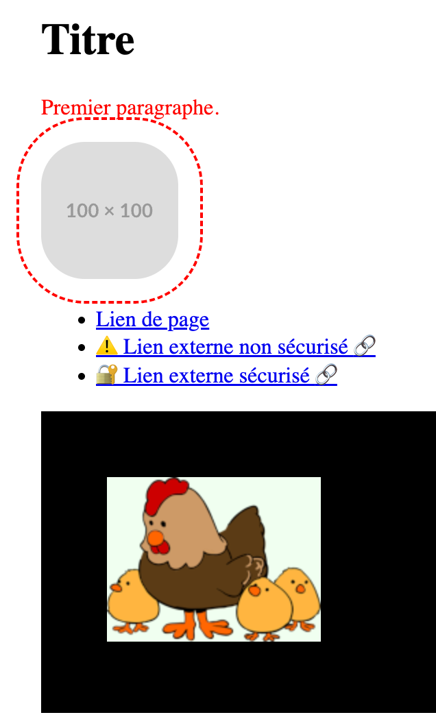 css selecteur attribut